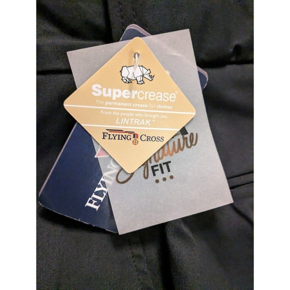 Flying Cross LAPD Navy Uniform Pants Women's 14 REG NWT No Hem Supercrease STAT - Picture 4 of 10